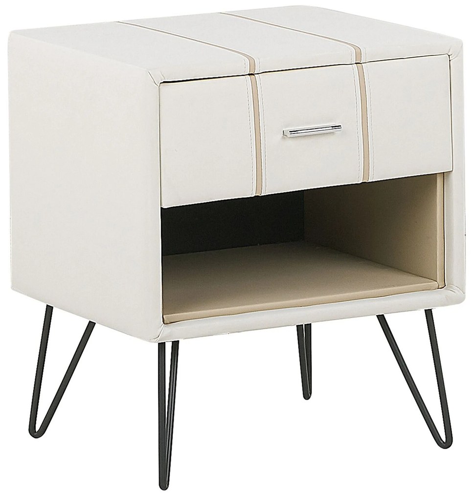 Conjunto branco de 4 peças para quarto de dormir cama de 160 x 200 cm BETIN Beliani