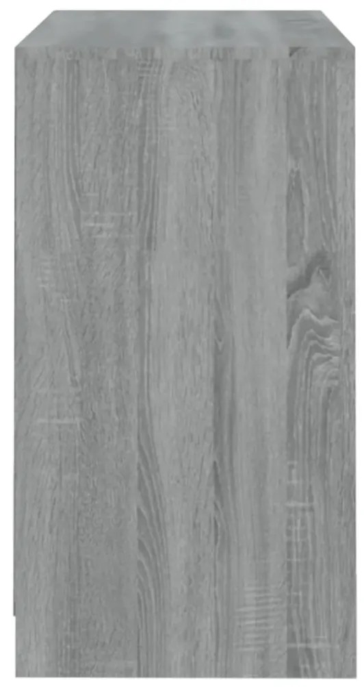 Aparador 70x41x75 cm madeira processada cinzento sonoma