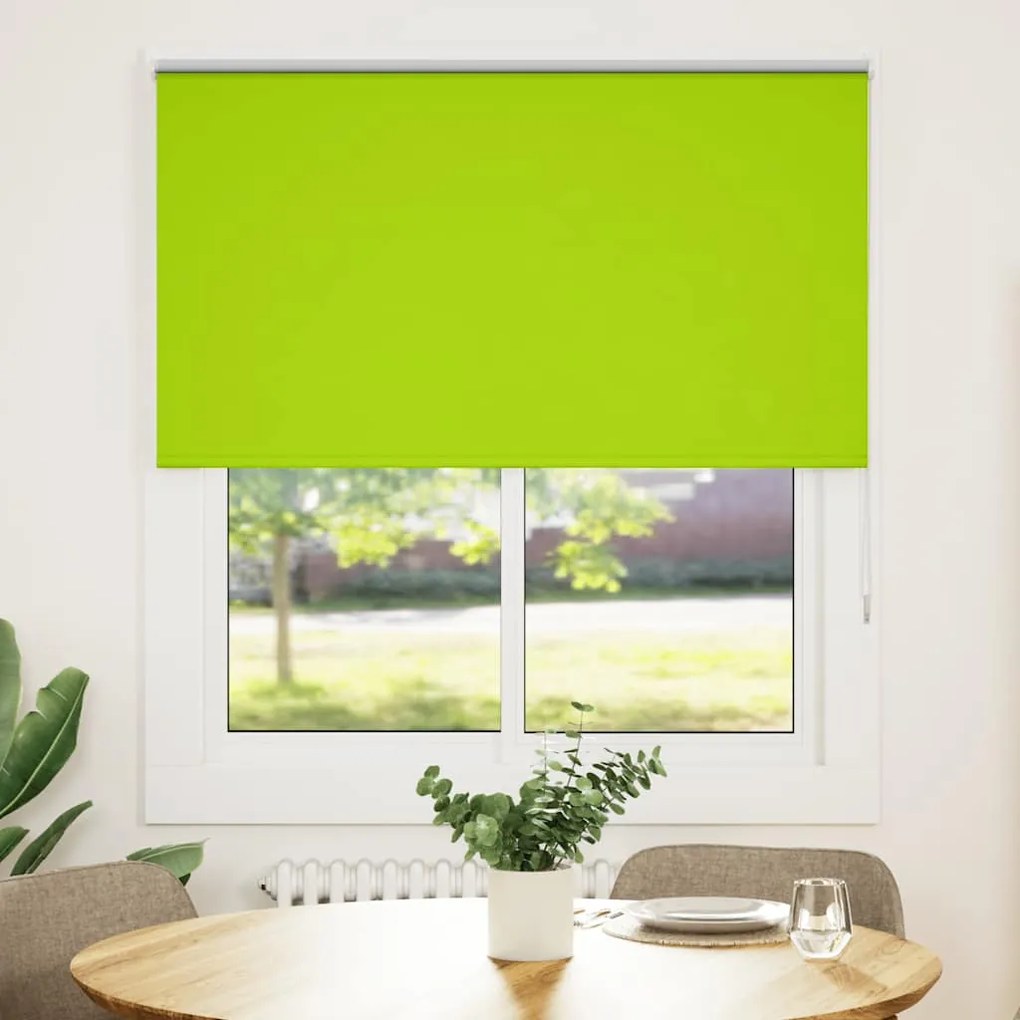 Persiana de enrolar 130x130 cm largura tecido 126,6cm poliéster