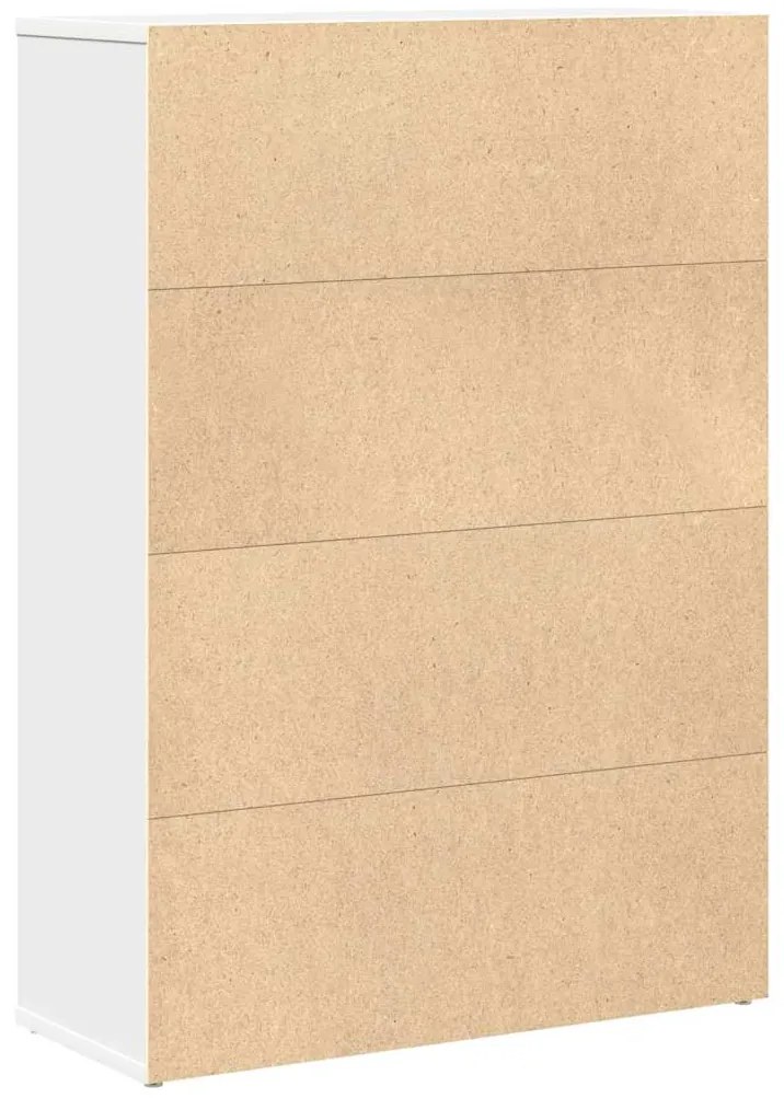 Estante 60x24x85 cm derivados de madeira branco