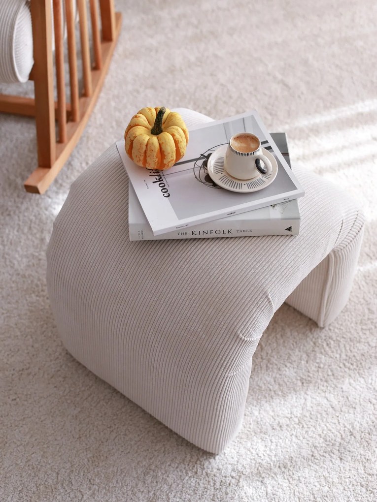 Pouffe Nu – Branco – 51 x 45 x 46 cm