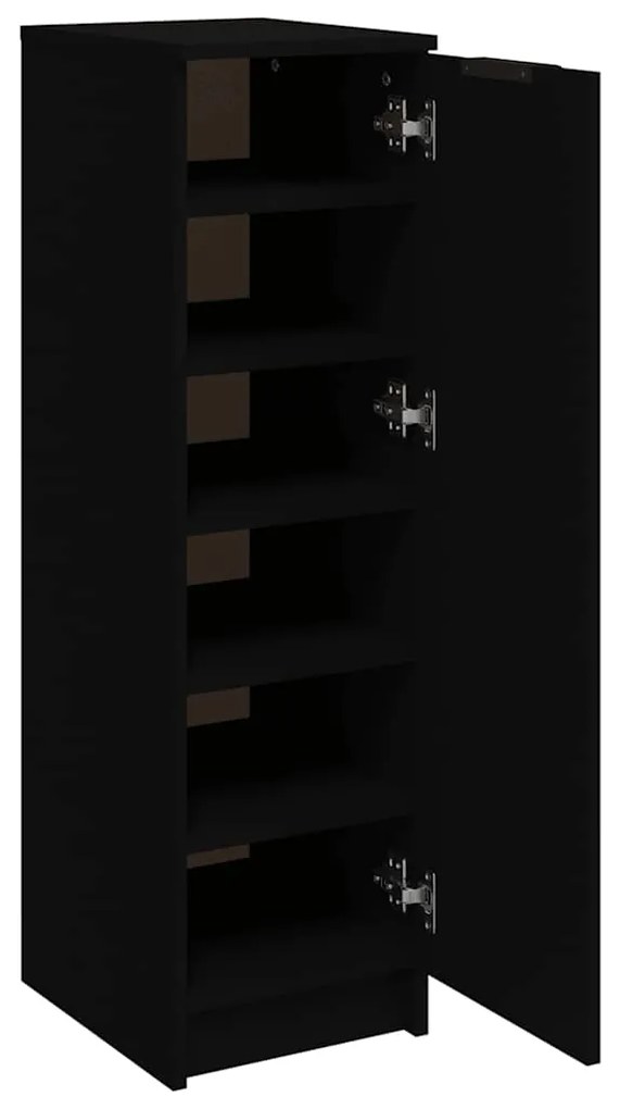 Sapateira 30x35x100 cm derivados de madeira preto