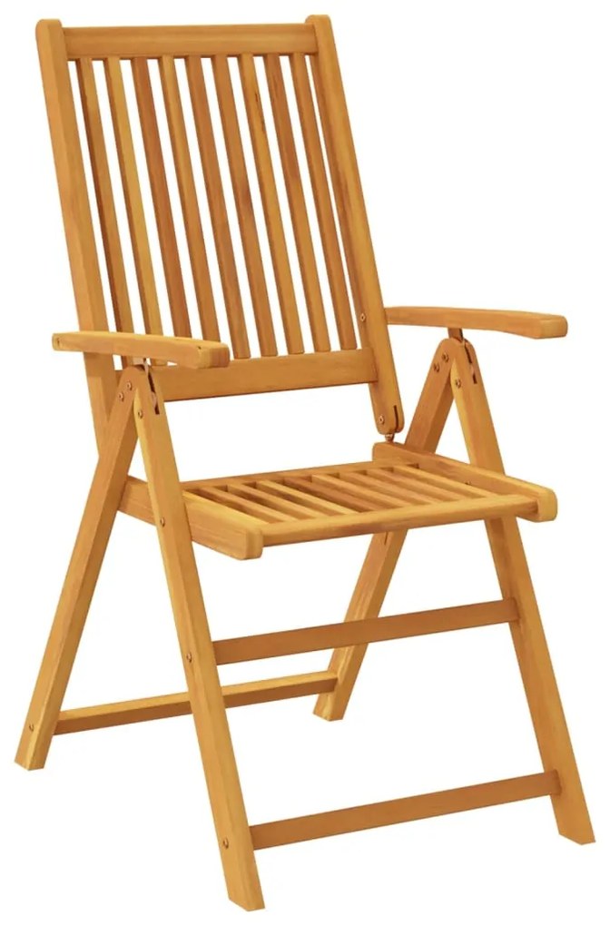 Conjunto de jantar p/ jardim 5 pcs madeira de acácia maciça