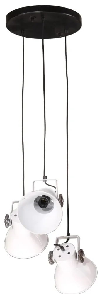 Candeeiro suspenso 25 W 30x30x100 cm E27 branco