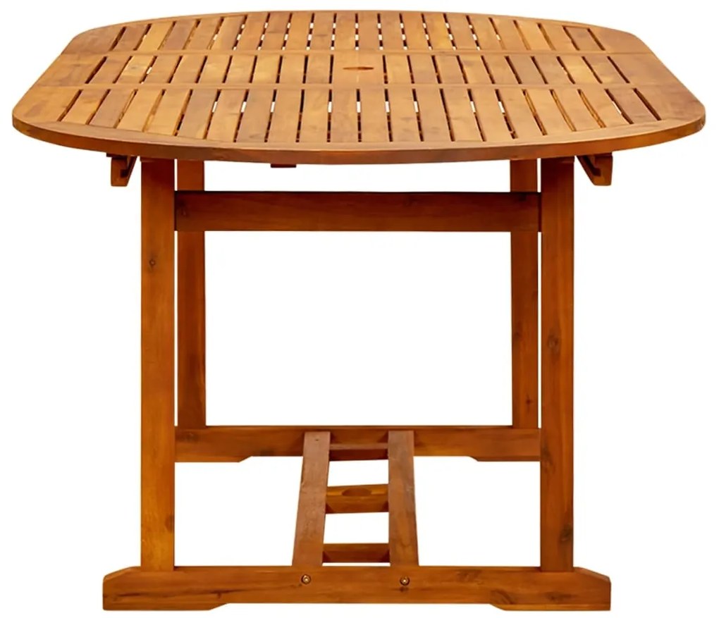 7 pcs conjunto de jantar para jardim vime PE castanho