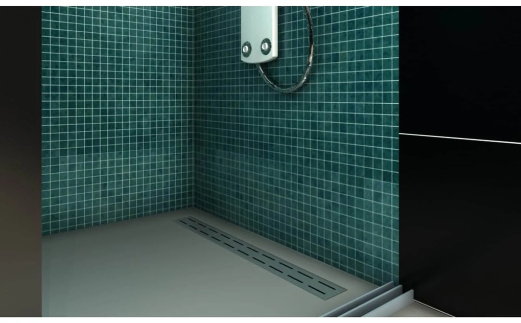 vidaXL Drenos Branco 88 x 8.8 x 8.5 cm Metal