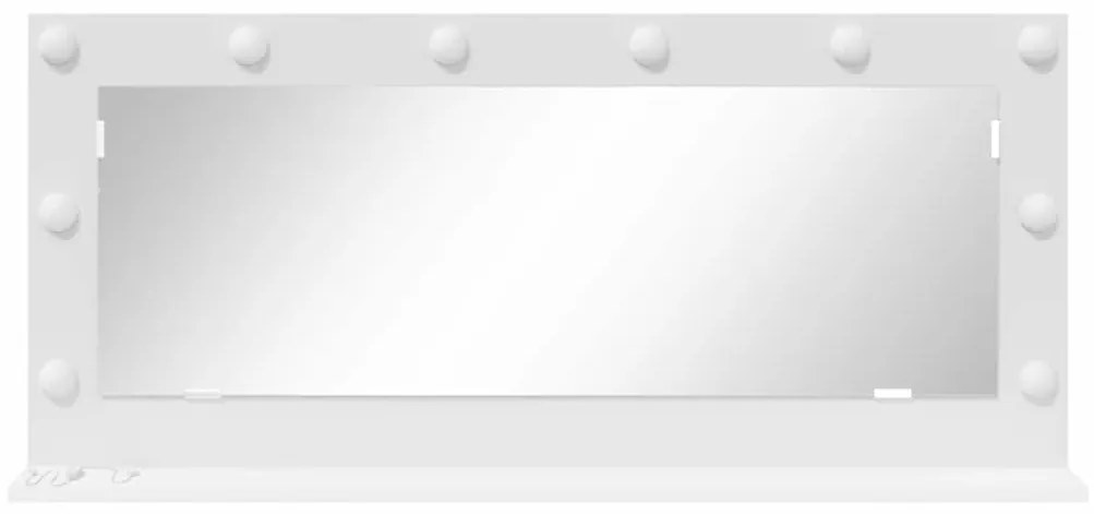 Espelho de Vanity com Luzes LED Branco 100x45x18 cm