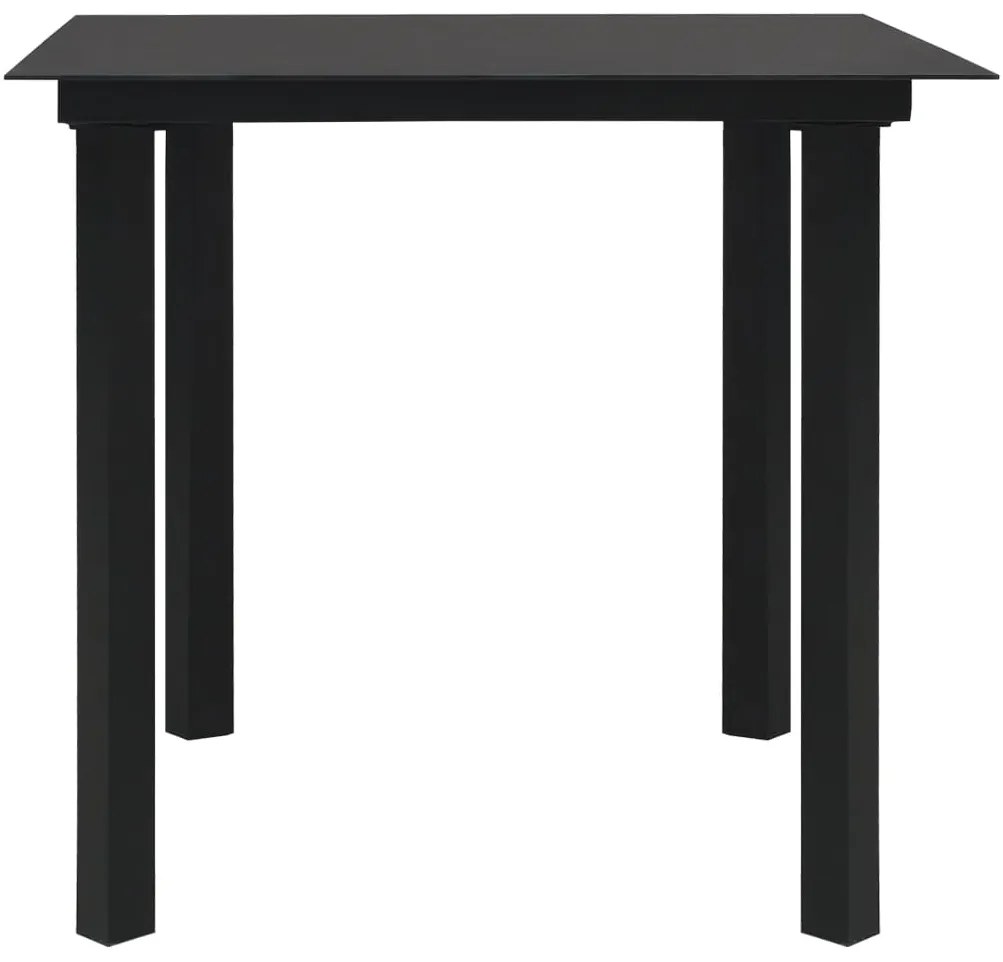 3 pcs conjunto de jantar para jardim
