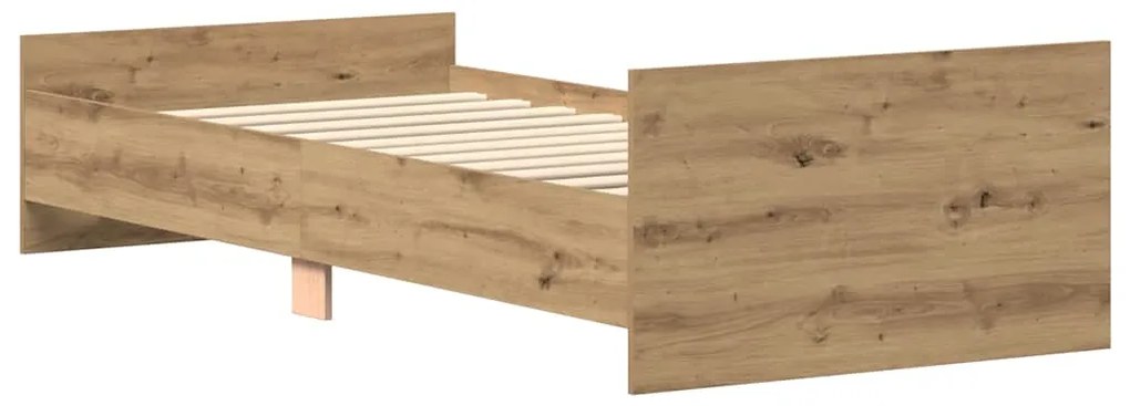Estrutura de cama sem colchão 90x190cm derivados de madeira