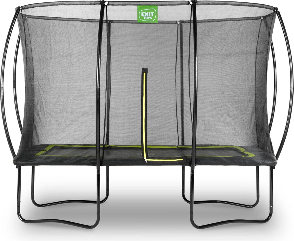 Trampolim retangular Silhouette 214 x 305 cm - preto