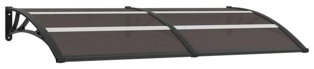 Toldo para porta 200x80 cm PC preto