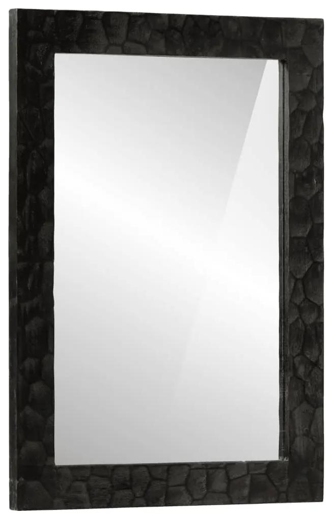 Espelho de casa de banho 50x70x2,5 cm mangueira maciça e vidro