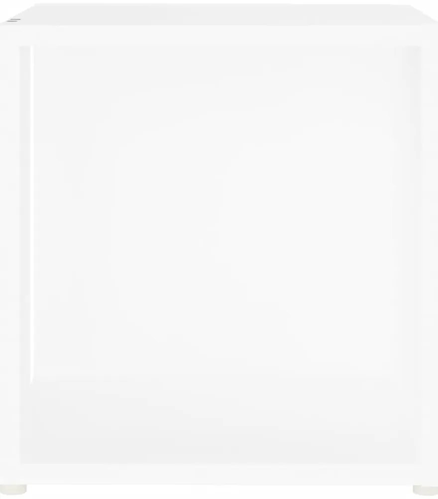 Mesa de apoio 33x33x34,5 cm derivados de madeira branco