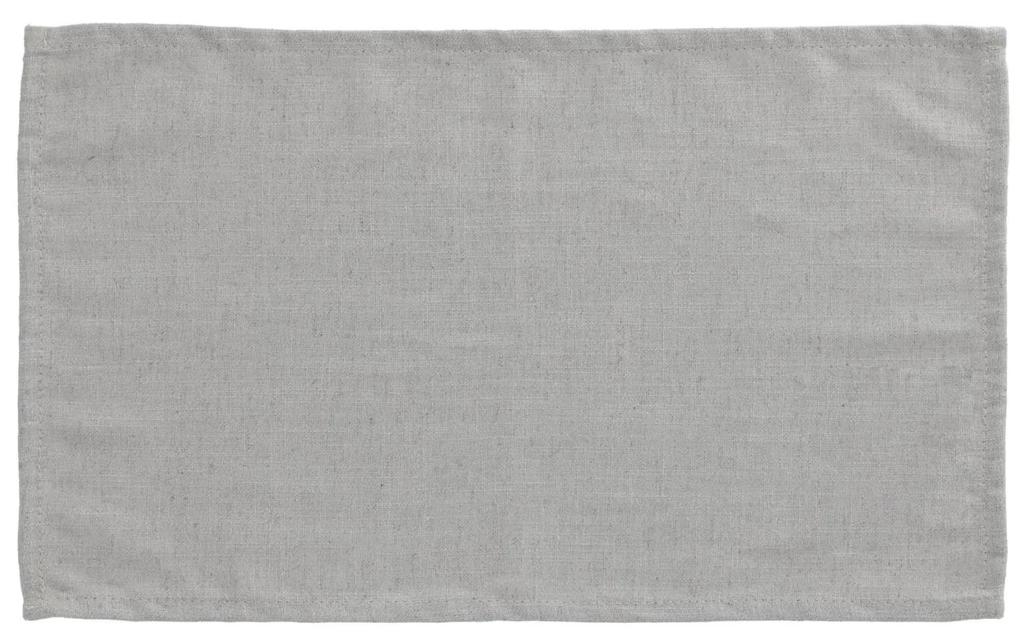 Kave Home - Conjunto de 4 toalhas de mesa individuais cinzento