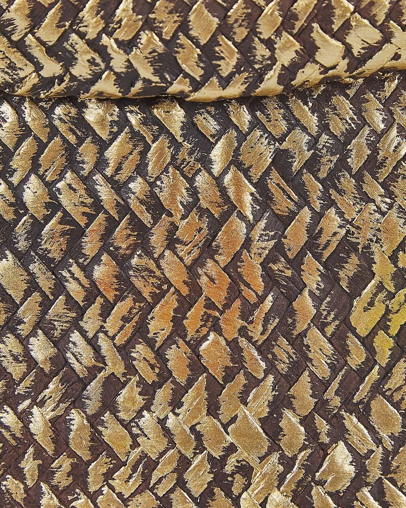 Suporte para vasos dourado 22 x 22 x 36 cm LIMANI Beliani