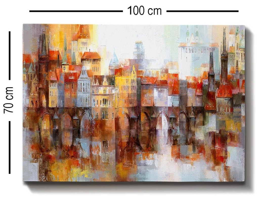 Tela Decorativa 739130269 – Multicolor – 70 x 100 cm