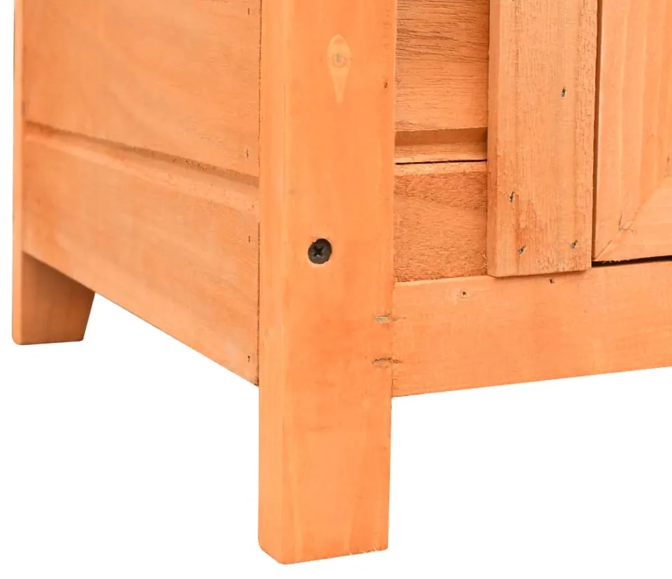 Casa para gatos pinho e abeto maciços 50x46x43,5 cm