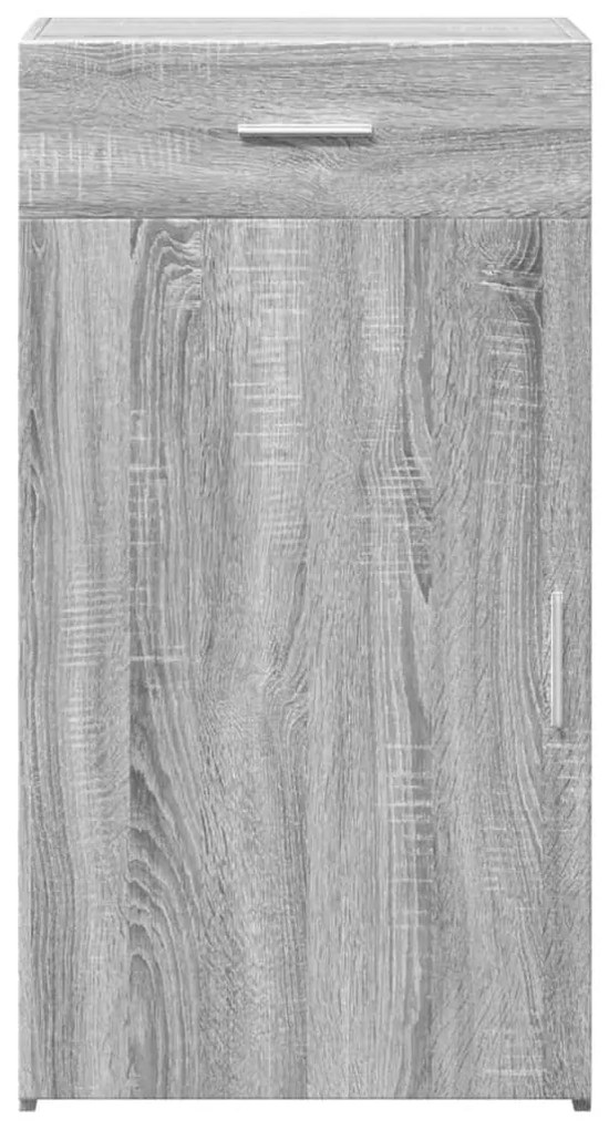 Aparador 50x42,5x93 cm derivados de madeira cinzento sonoma