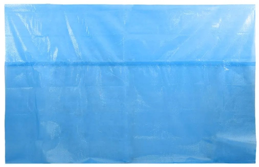 Cobertura retangular para piscina 600x400 cm PE azul