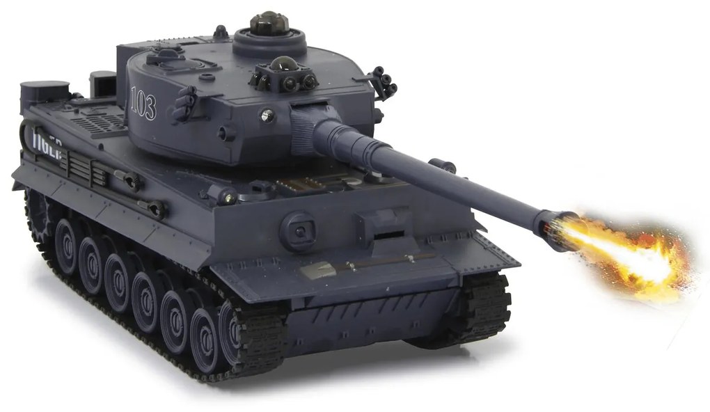 Conjunto de batalha de tanques Tiger 1:28 2,4GHz