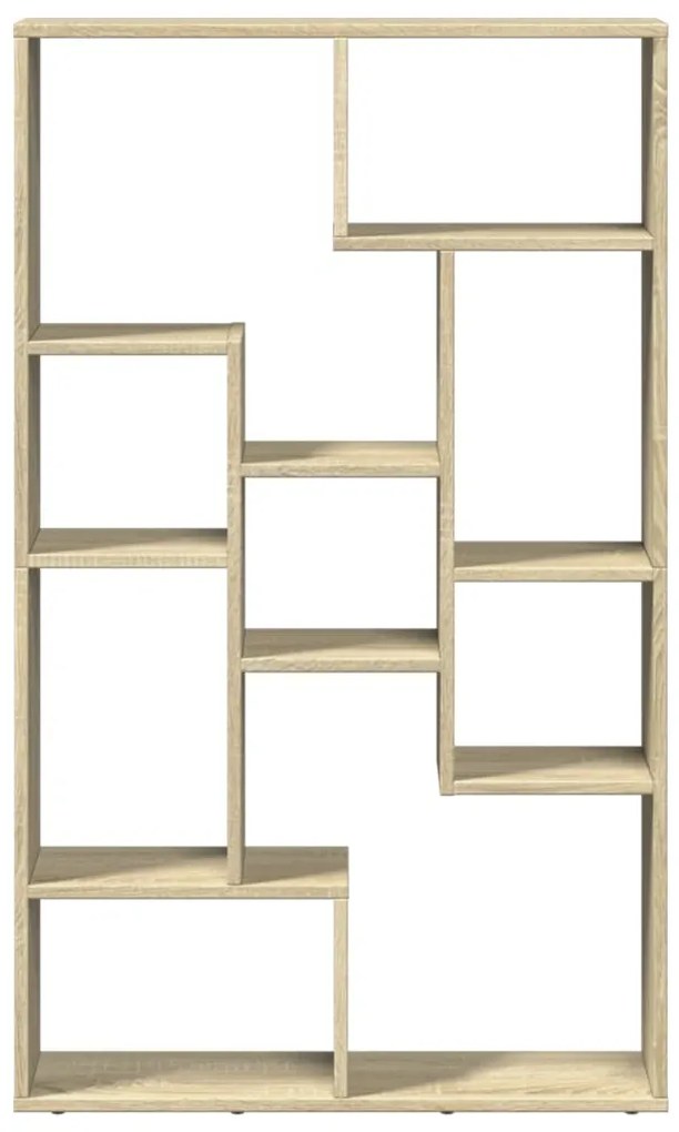 Estante 72x20x120 cm derivados de madeira carvalho sonoma