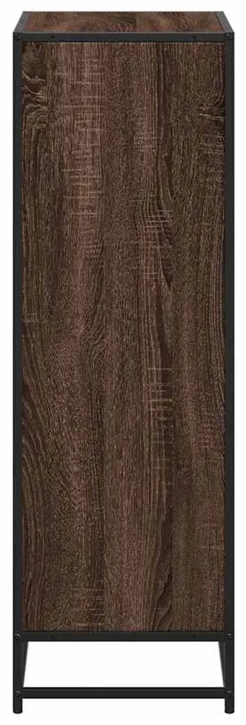 Estante 60x35x107,5 cm derivados de madeira carvalho castanho