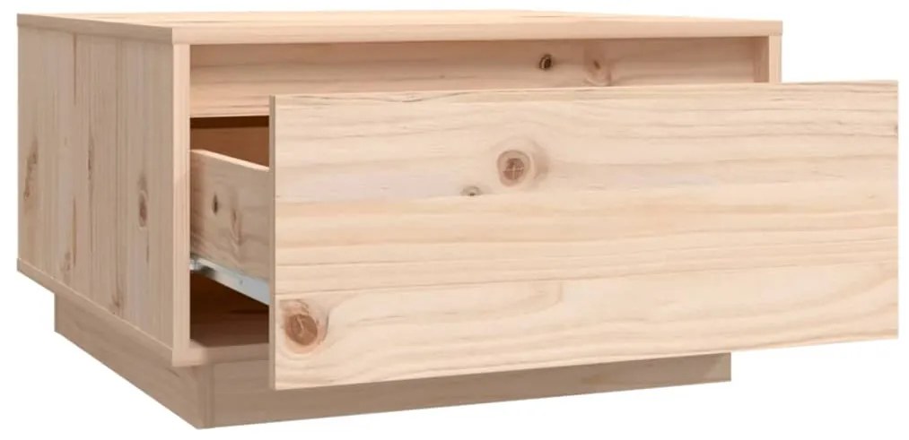 Mesa de centro 55x56x32 cm pinho maciço