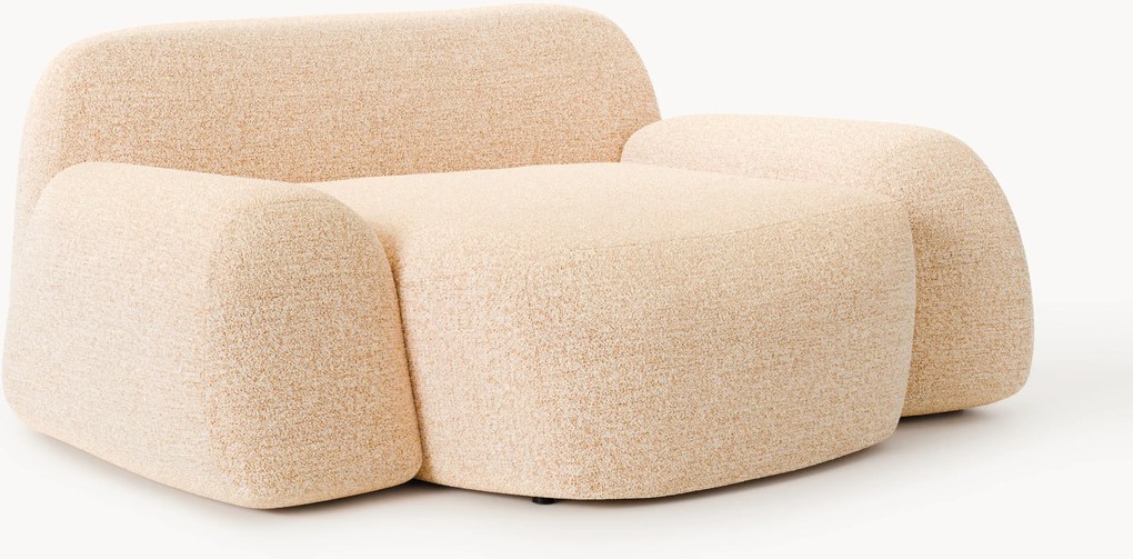 Poltrona XL em bouclé Wolke