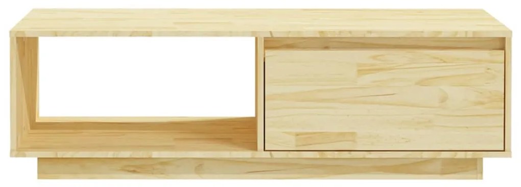 Mesa de centro 110x50x33,5 cm madeira de pinho maciça