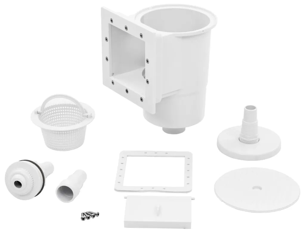 Conjunto skimmer para piscina 8 pcs 21x25x30,5 cm