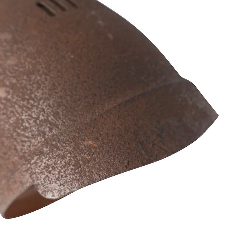 Candeeiro de mesa rústico castanho ferrugem - Rax