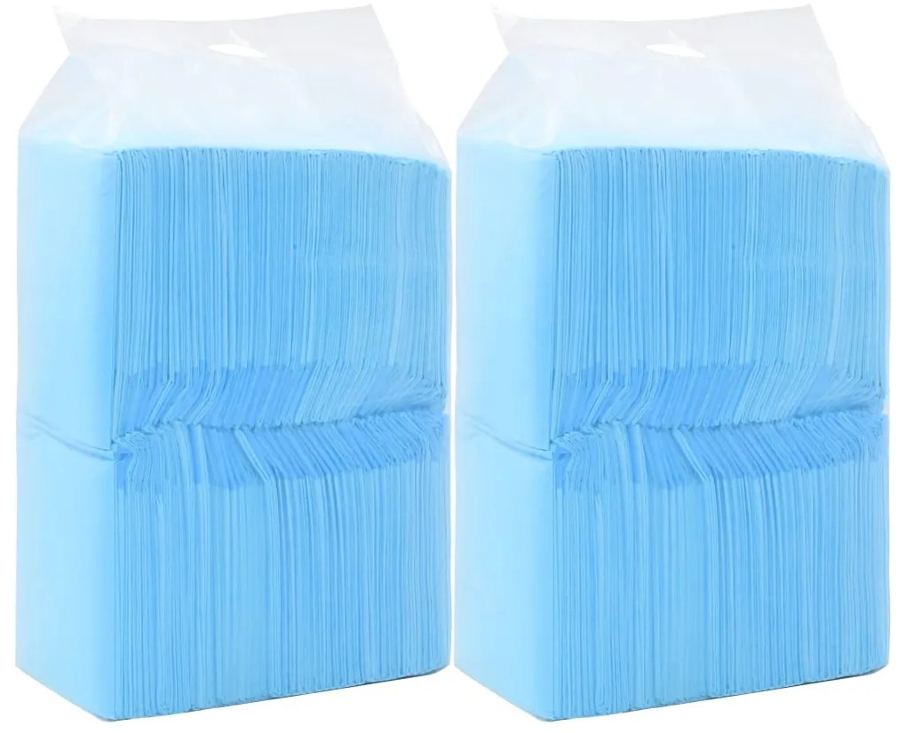 vidaXL Resguardos p/ treino animais de estimação 200 pcs 90x60 cm TNT