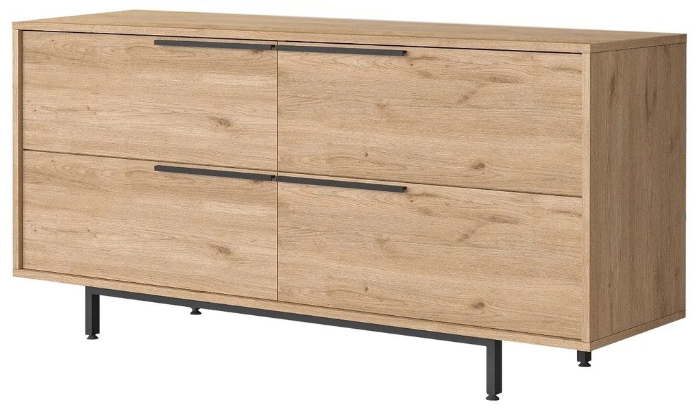 Console ON3 – Walnut – 160 cm x 74,3 cm x 44,5 cm