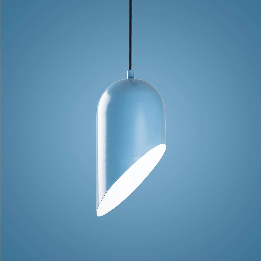 Chandelier Kesik – Azul Claro – Diâmetro 40 cm