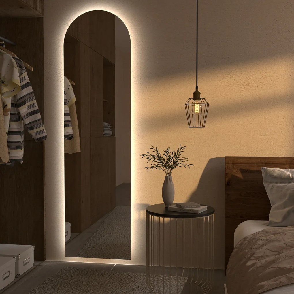 Espelho atípico com LED G9