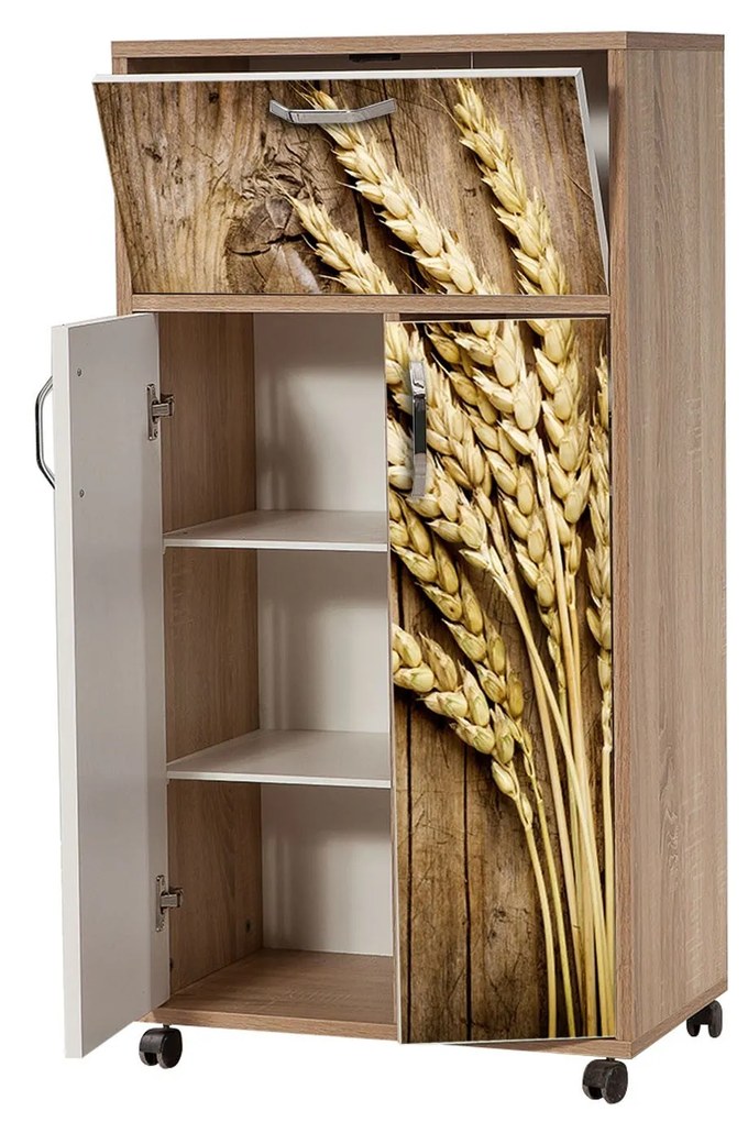 Armário Multiuso Kiler – Carvalho Sonoma – 60x116x36 cm