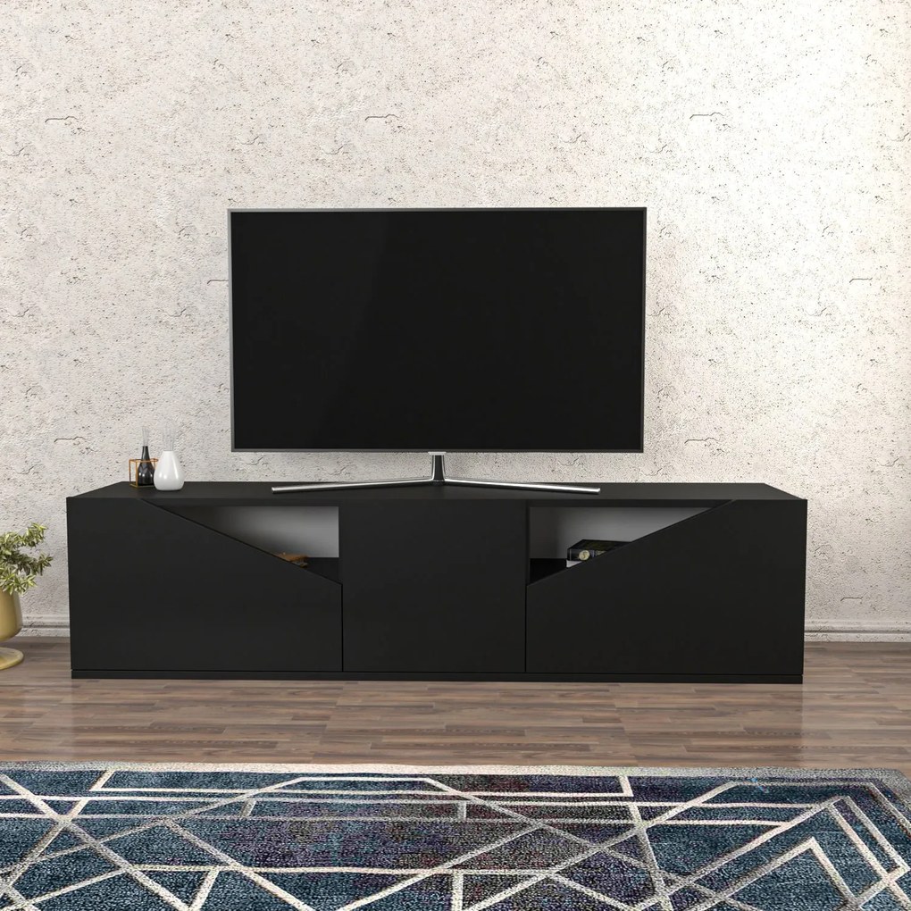 Móvel TV Carson – Antracite – 160 cm x 35,3 cm x 40 cm