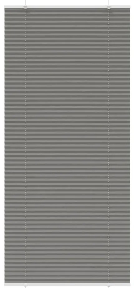 vidaXL Antracite Plissada Cega 85x200 cm Largura Tecido 84,4 cm