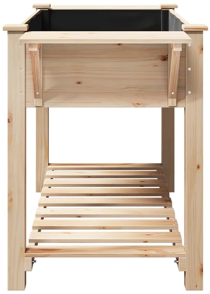 Planta com Prateleiras vidaXL 155x59x76 cm Madeira de Pinho