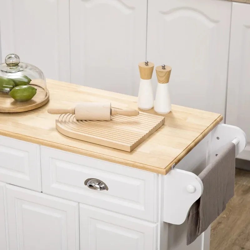 Ilha de Cozinha Delvini - Design Contemporâneo