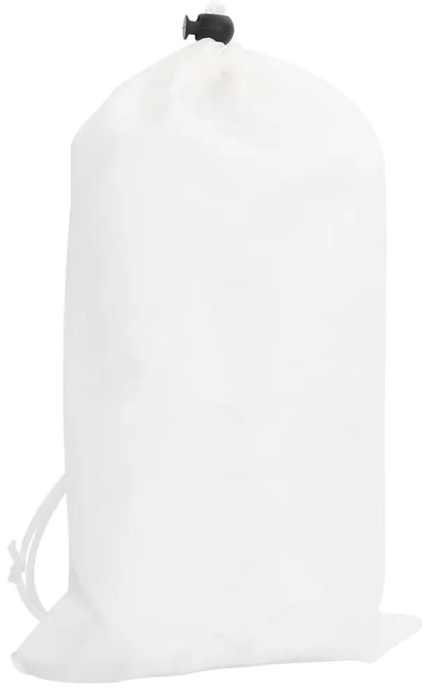 Rede de camuflagem com saco de arrumação 753x199 cm branco