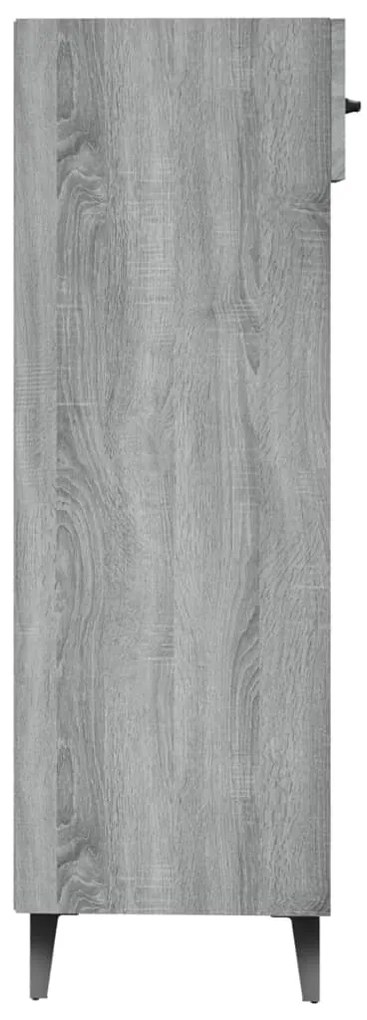 Sapateira 30x35x105 cm derivados de madeira cinzento sonoma