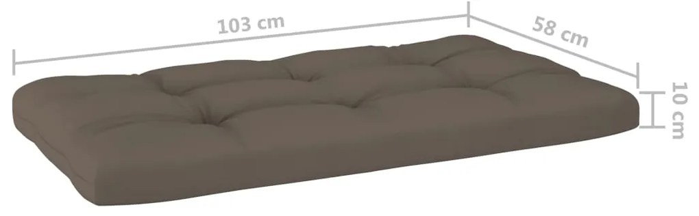 4 pcs conjunto lounge paletes pinho impregnado castanho mel