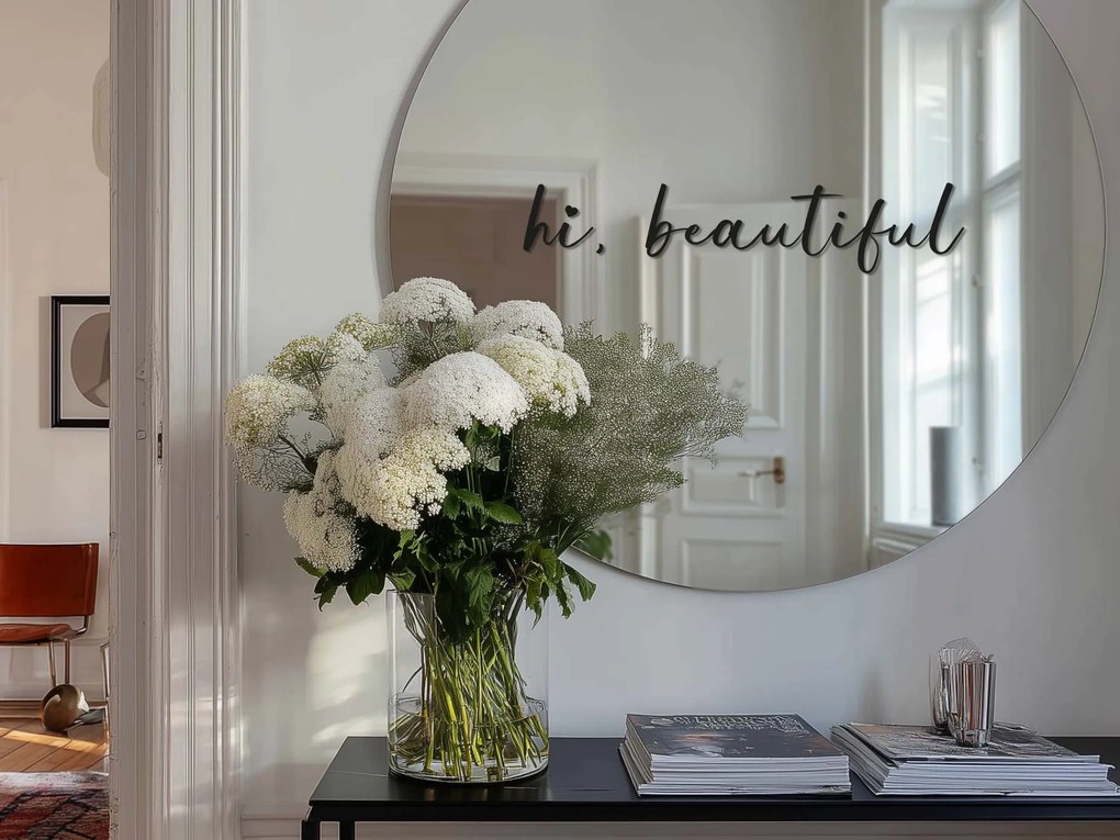 Autocolante para espelho S20 – Hi, beautiful