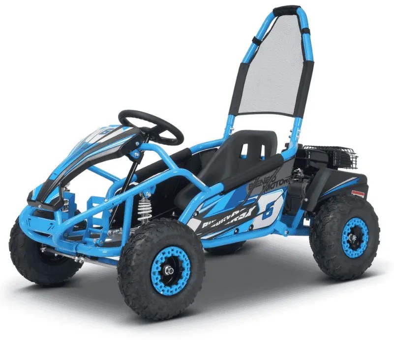 Buggy Kart a gasolina para crianças Motors BUGGY RSX - 98 cm³ Azul