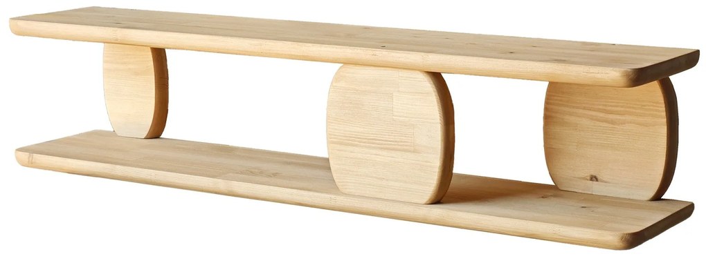 Prateleira de Parede Modena – Carvalho – 120x30x24 cm