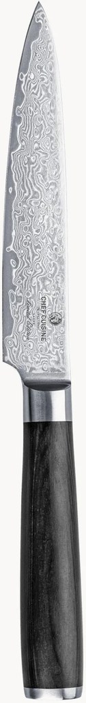 Faca utilitária em aço de damasco com cabo em madeira de pakka Limited Edition