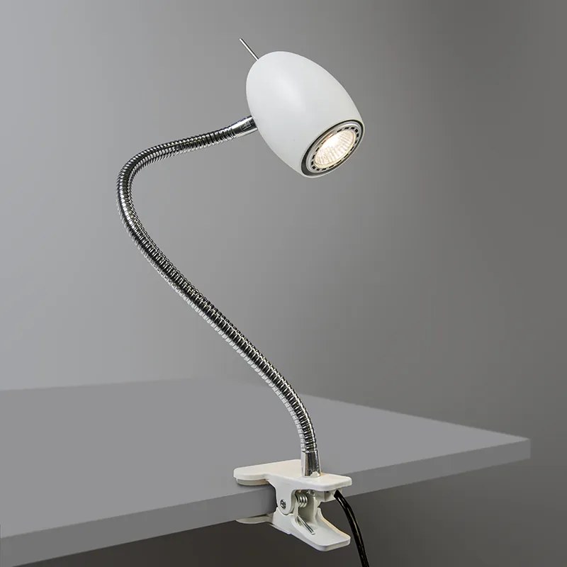 Projetores de braçadeira design branco com braço flexível - Egg