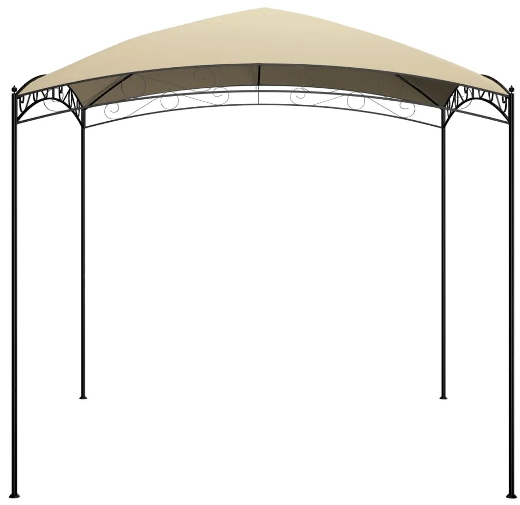 Gazebo 3x3x2,65 m 180 g/m² creme