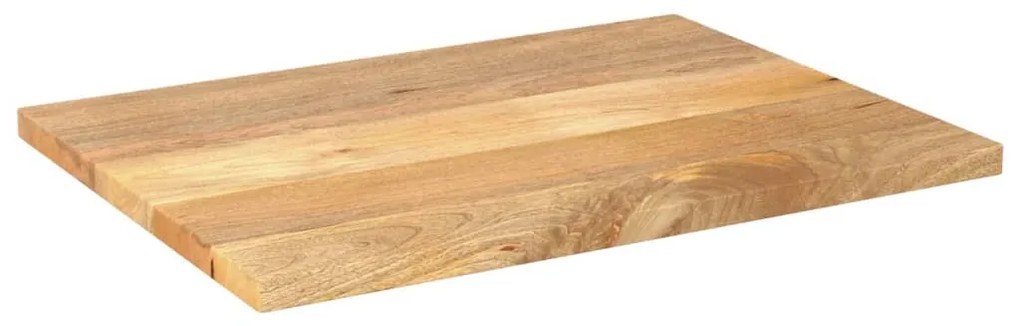 Tampo de mesa retangular 90x60x3,8 cm mangueira maciça